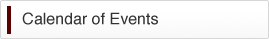 Calendar of Events