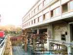 Construction of the Iwasaki Koyata Memorial Hall　ホール増築工事